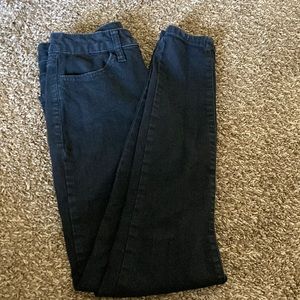 Black high rise jeggings